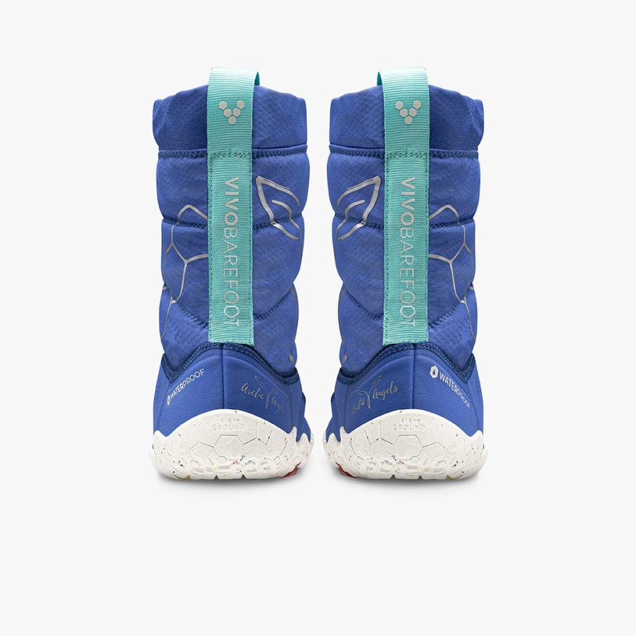 Vivobarefoot Amparo Blue Lumi X Arctic Angels Juniors